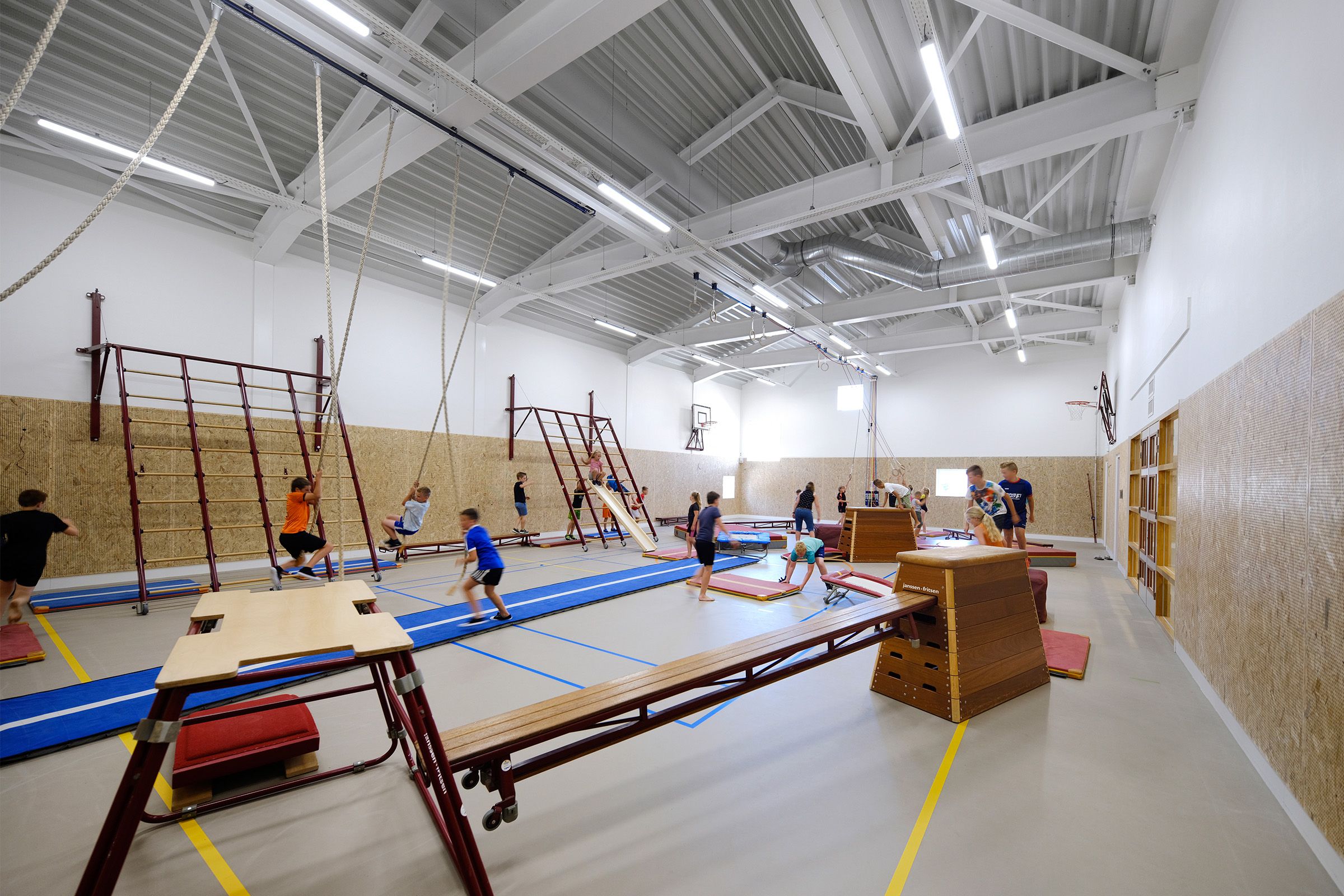 Gymzaal Cbs De Fontein Lutten Het Atelier Architectenbureau Zwolle